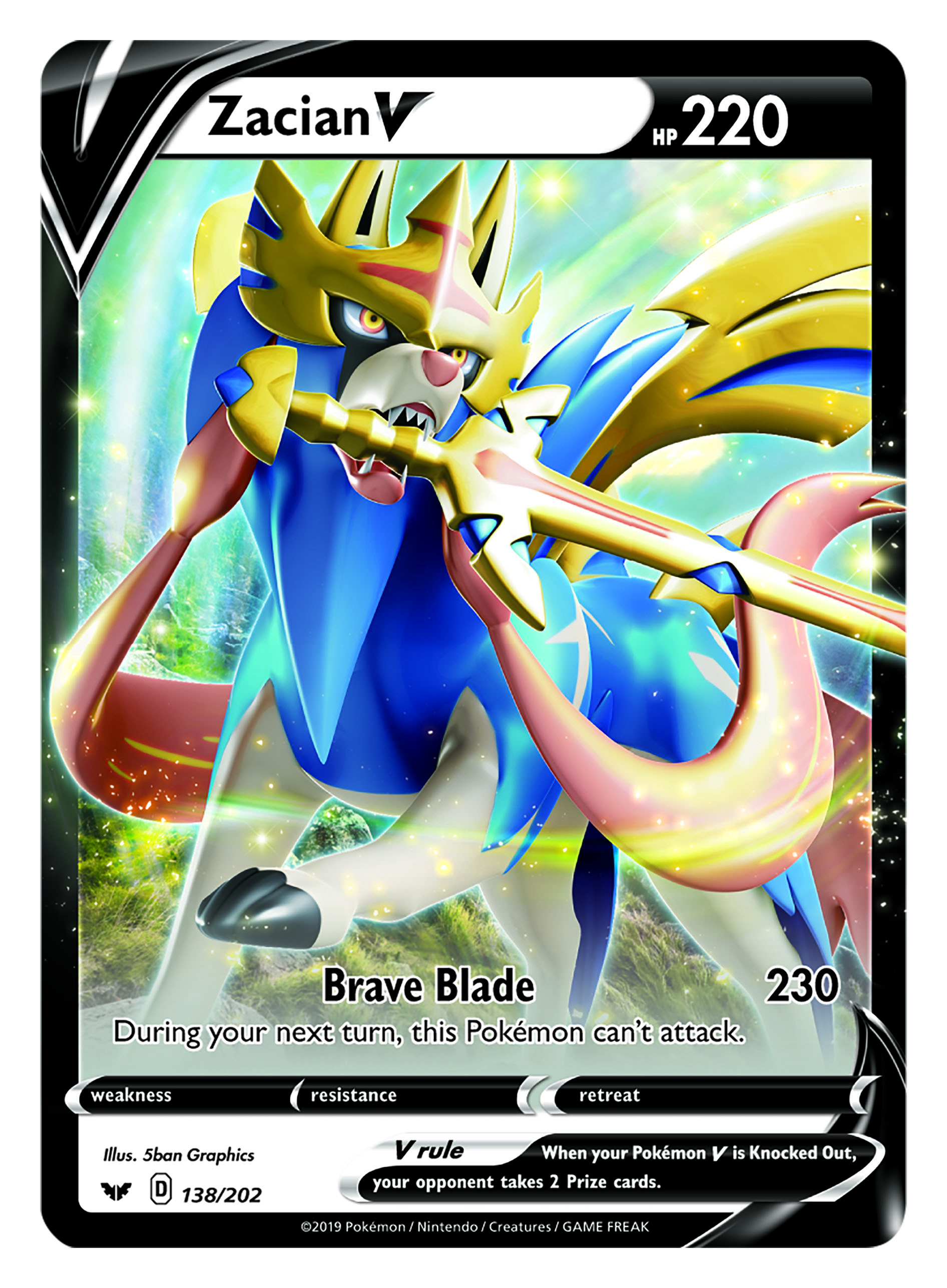 Pokémon TCG Galar Collection Zacian V