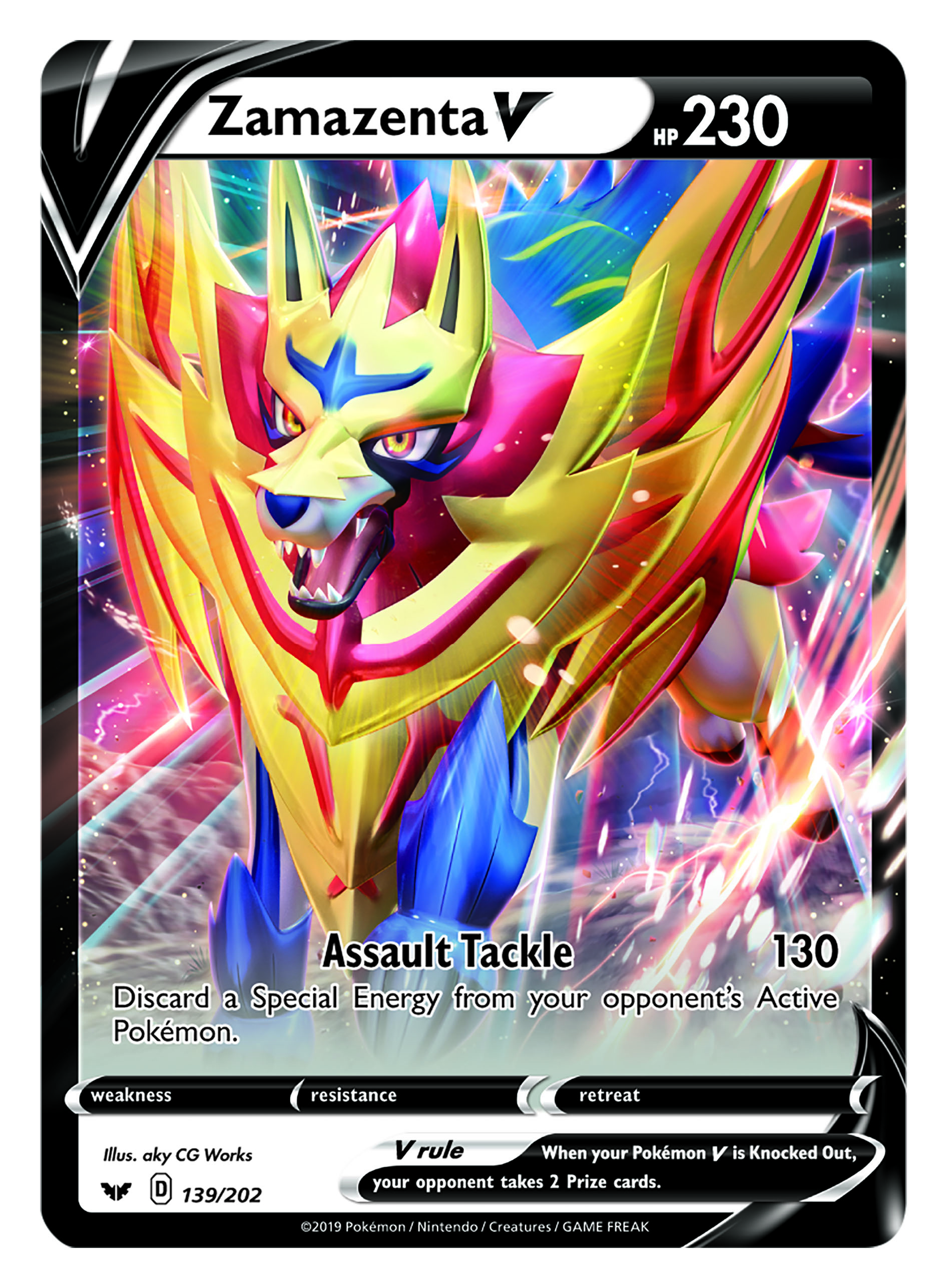 Pokémon TCG Galar Collection Zamazenta V