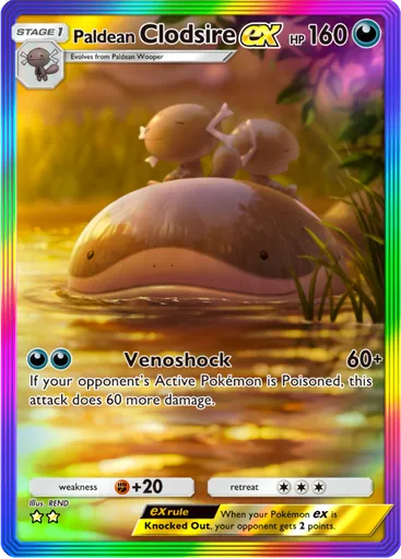Paldean Clodsire ex