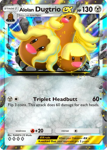 Alolan Dugtrio ex