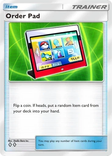Order Pad