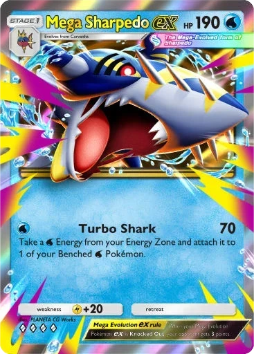 Mega Sharpedo ex