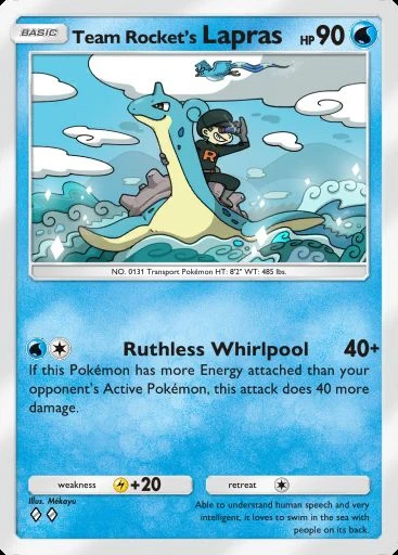 Team Rocket’s Lapras