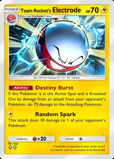 Team Rocket’s Electrode