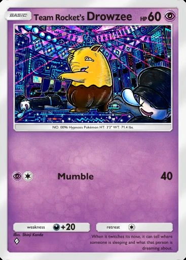 Team Rocket’s Drowzee