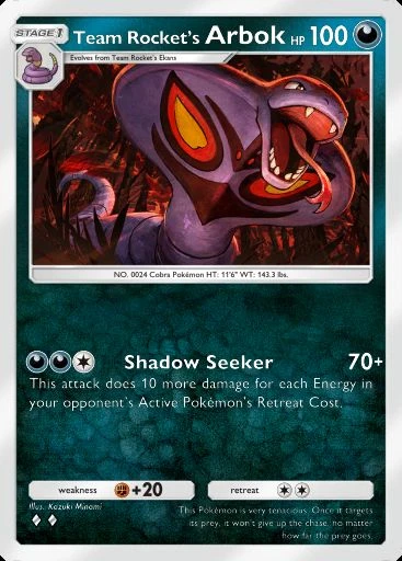 Team Rocket’s Arbok