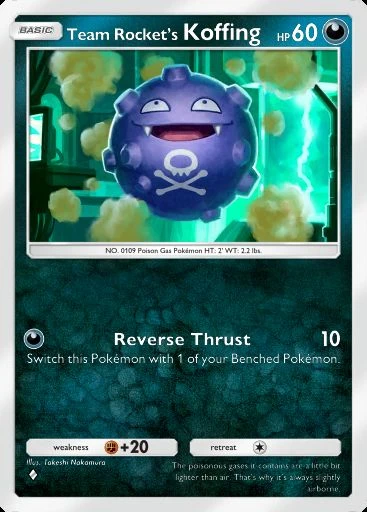 Team Rocket’s Koffing