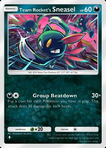 Team Rocket’s Sneasel