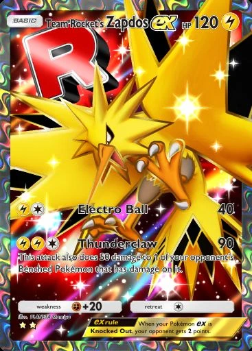 Team Rocket’s Zapdos ex