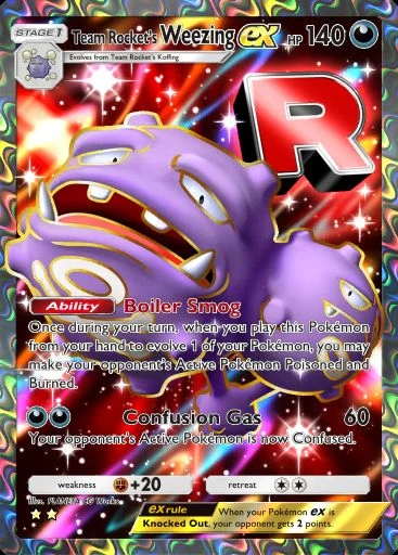 Team Rocket’s Weezing ex