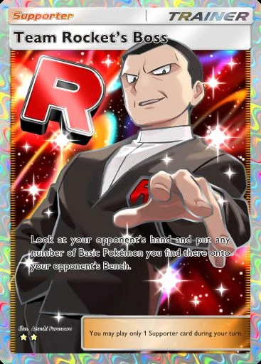 Team Rocket’s Boss
