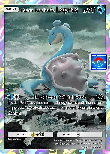 Team Rocket's Lapras