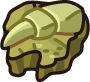 claw fossil
