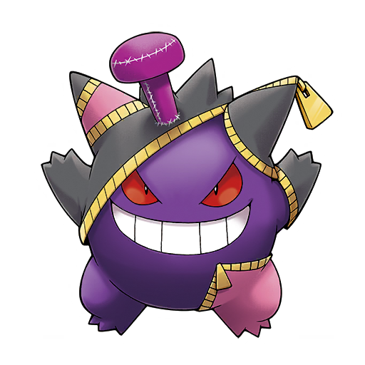 sticker Halloween GengarMD