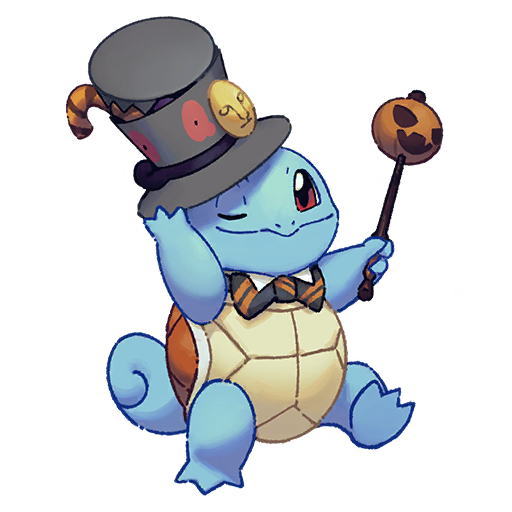 sticker Halloween Squ