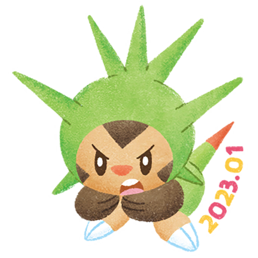 sticker chespin 1