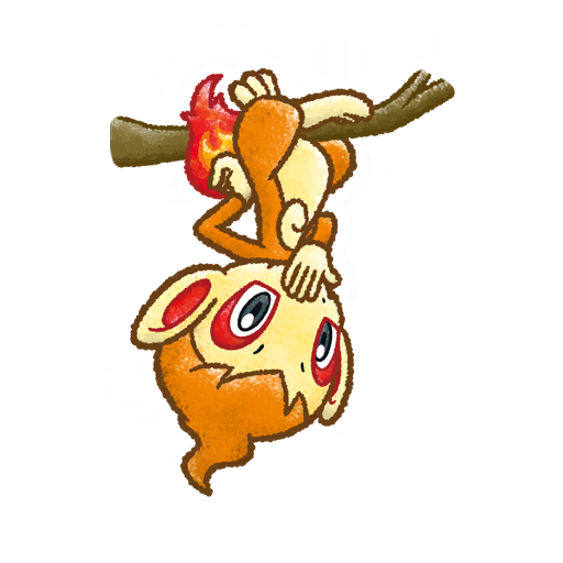 sticker diamondPearlChimchar