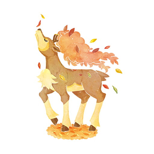 sticker fall sawsbuck