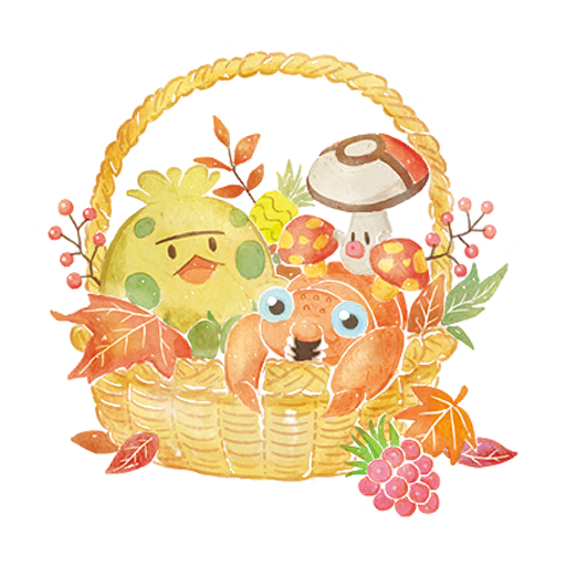 sticker fall shroomish