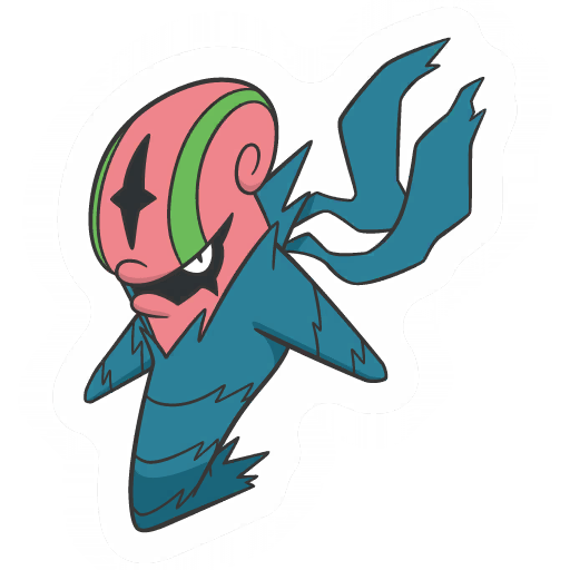 sticker flair accelgor 0617