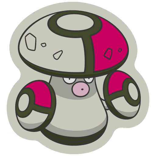 sticker flair amoonguss 0591