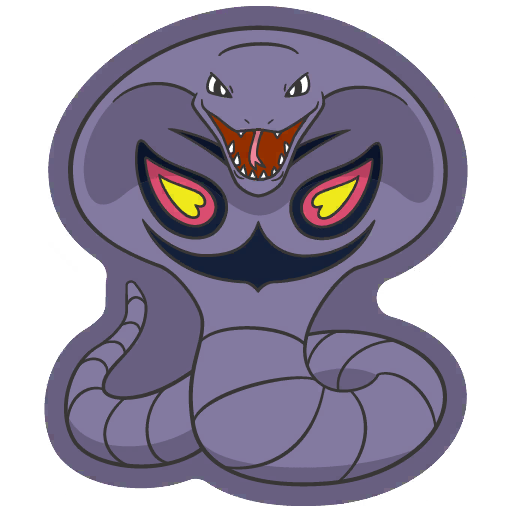 sticker flair arbok 0024