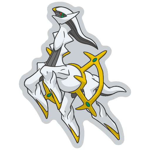 sticker flair arceus 0493