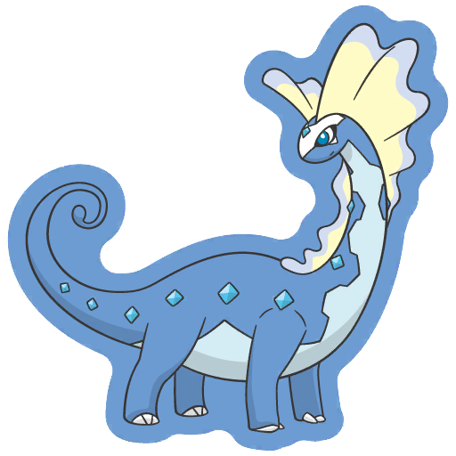 sticker flair aurorus 0699