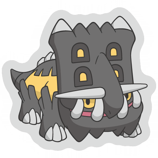 sticker flair bastiodon 0411