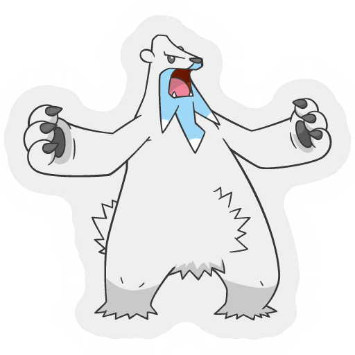 sticker flair beartic 0614