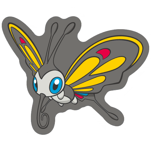 sticker flair beautifly 0267