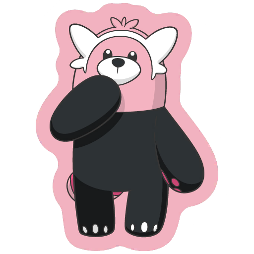 sticker flair bewear 0760