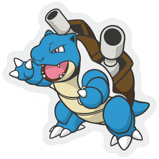 sticker flair blastoise 0009