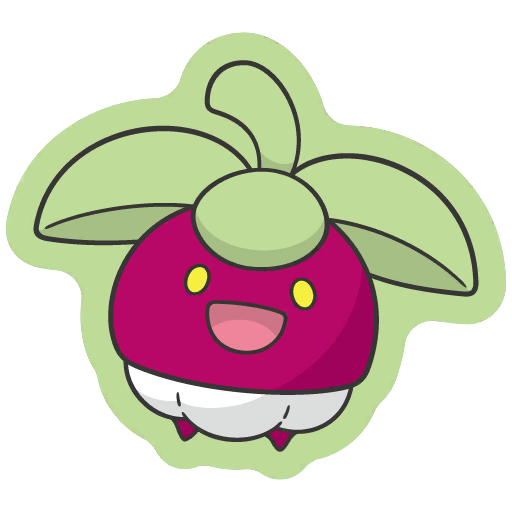 sticker flair bounsweet 0761