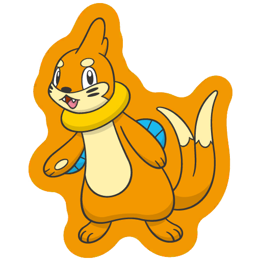 sticker flair buizel 0418