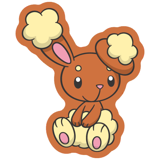 sticker flair buneary 0427