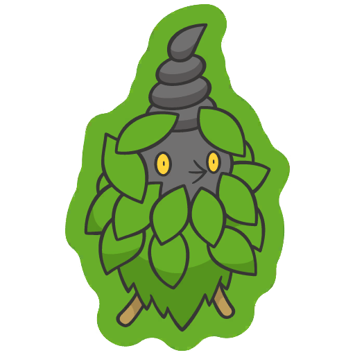 sticker flair burmy 0412