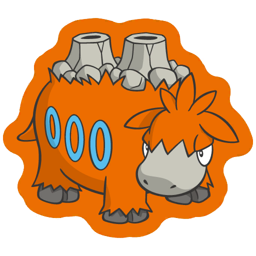 sticker flair camerupt 0323