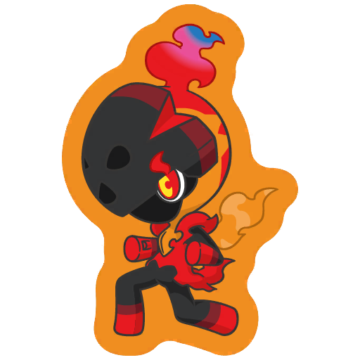 sticker flair charcadet 0935