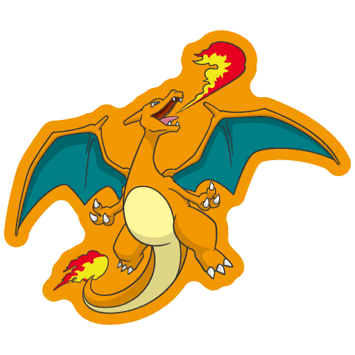 sticker flair charizard 0006