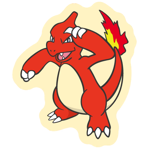 sticker flair charmeleon 0005