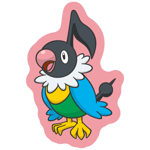 sticker flair chatot 0441