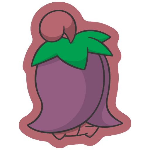 sticker flair cherrim 0421