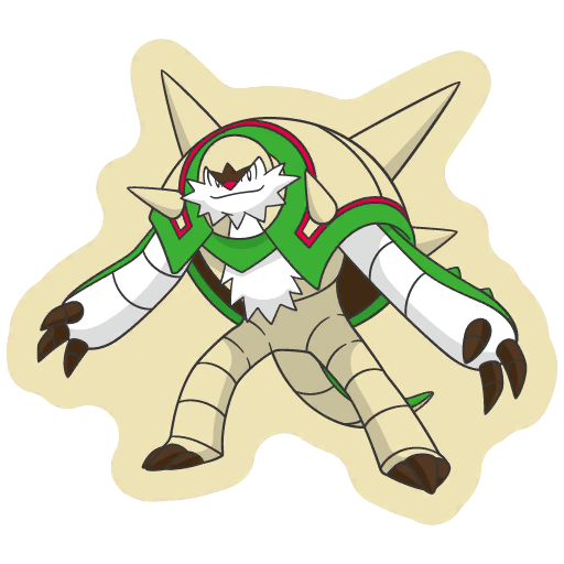 sticker flair chesnaught 0652