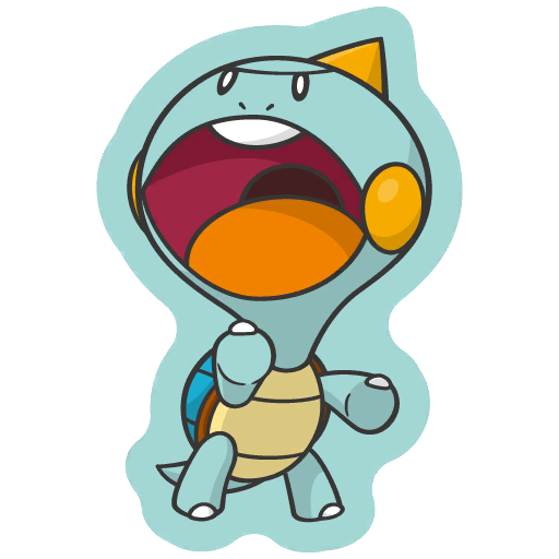 sticker flair chewtle 0833