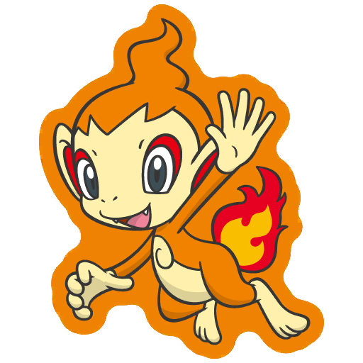 sticker flair chimchar 0390