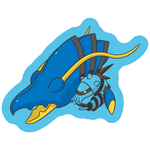 sticker flair clawitzer 0693