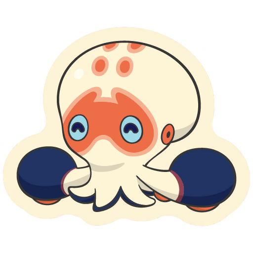 sticker flair clobbopus 0852