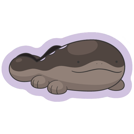 sticker flair clodsire 0980