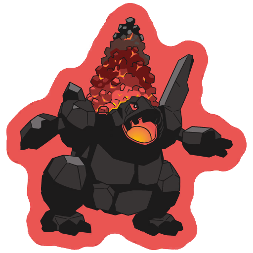 sticker flair coalossal 0839